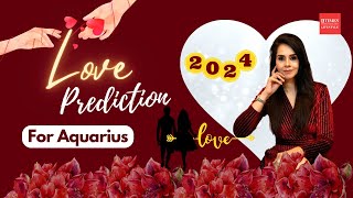 Aquarius Prepare for Passion Positivity Your Love Horoscope for 2024 is Alluringly Unpredictable [upl. by Kosey7]