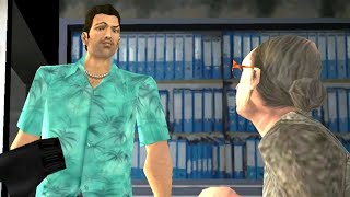 GTA Vice City Gameplay  Mission  41  VIP  Asset Kaufman Cabs [upl. by Aikemit]