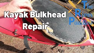 Kayak Bulkhead Repair [upl. by Leoj]