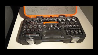 Bahco PassThrough Socket Set with Flexi Head RatchetAdaptors [upl. by Atalee]