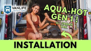 AquaHot Gen1 Installation Video with Sarah Yak [upl. by Lemor219]