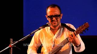 Cesar Lopez performing in Delhi India [upl. by Yenor]