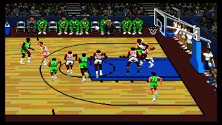 Lakers VS Celtics Sega Genesis [upl. by Adnovaj]