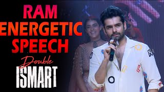 Energetic Star Ram Pothineni Speech at Double Ismart Trailer Launch  Puri jagannadh [upl. by Zrike643]