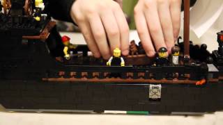 Custom Lego Pirate Ship [upl. by Hey]