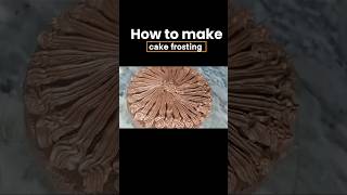 Unveiling secret to perfect cake frostingcakefrostingbuttercreamfrostingicingcakescakedecoration [upl. by Frankel667]