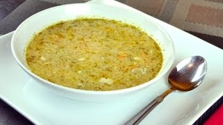 Polish Food  Dill Pickle Soup  Polish Cuisine [upl. by Jollenta832]