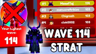 WAVE 114 ON ENDLESS LEADERBOARD WITHOUT UPGRADED DRILL MAN Toilet Tower Defense [upl. by Dee Dee]