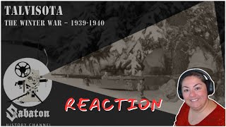 FIRST TIME REACTING TO  Sabaton History Channel  Talvisota  The Winter War [upl. by Hanikehs866]