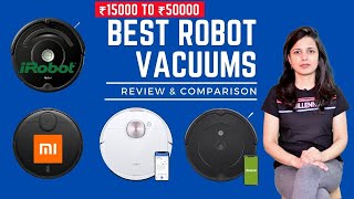 8 Best Robot Vacuum Cleaners  Comparison amp Indepth review  Buying Guide  ✅ From 15k to 50K [upl. by Alroy]