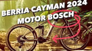 BERRIA CAYMAN NOVEDAD 2024 CON MOTOR BOSCH EBIKE E BIKE EMTB EBIKES [upl. by Ahsaei155]