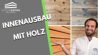 Innenausbau mit Holz  Holzständerbauweise  Holzrahmenbau [upl. by Camala]