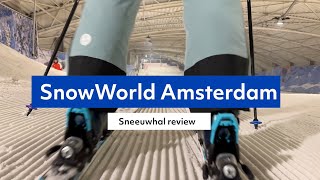 SnowWorld Amsterdam dit kun je verwachten wanneer je gaat skiën of snowboarden in deze skihal [upl. by Loesceke]