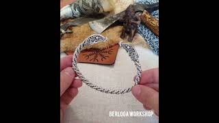 Ragnar Lodbrok bracelet  handmade Viking jewelry [upl. by Ahsiea]