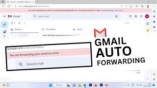 Auto Forward Emails to Another Address  Gmail Forwarding Tutorial [upl. by Razal]