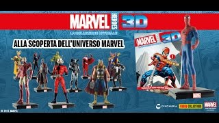 Spiderman Collezione Miniature Marvel Heroes 3D Centauria e Panini Comics Ahras Reviews [upl. by Derick]