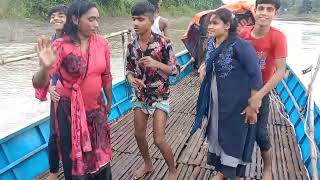 batas kor shoki new boat dance video 2024 dj boat party dance [upl. by Nuawad]