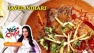 Javed Nihari  Yes Chef  Samiya Asim [upl. by Latashia]