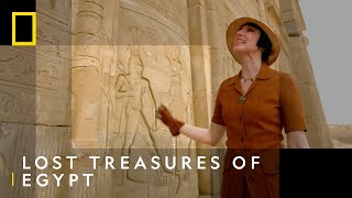 Egypts Largest Temple To Hathor  Lost Treasures Of Eygpt  National Geographic UK [upl. by Rasaec]