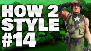 EP14  HOW 2 STYLE FORTNITE  MUNITIONS MAJOR SKIN  SHOWCASE  KALIOS [upl. by Comras]