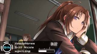 Nightcore  Britt Nicole  Headphones HD [upl. by Atekin]