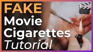 How to Make FAKE Movie Cigarettes [upl. by Ruon]