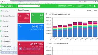 Acumatica Quick Overview [upl. by Raeann99]