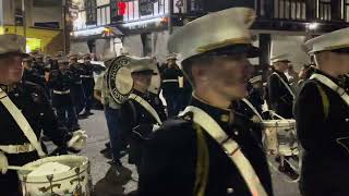 Mourne Young Defenders  Downshire Guiding Star band parade 2024 [upl. by Yeknarf787]