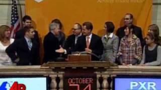 Raw Video NYSE Closing Bell [upl. by Idel]