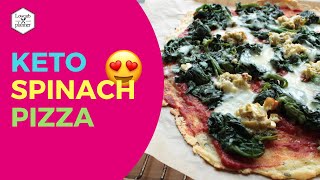 Keto Spinach Pizza [upl. by Atsyrt]