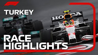 Race Highlights  2021 Turkish Grand Prix [upl. by Amahs627]