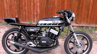 1977 RD400 first start [upl. by Aicram]