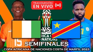 🚨 COSTA DE MARFIL 🇨🇮 VS 🇨🇩 DR CONGO EN VIVO ⚽ COPA AFRICANA DE NACIONES 2023  FÚTBOL MAGNO [upl. by Amasa]