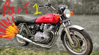 Barn Find Classic Motorcycle Suzuki GS1000  Part 1 mirchiboyz suzuki [upl. by Endaira793]