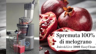 Spremuta di melograno  estrattore cecotec  JuiceampLive 3000 EasyClean [upl. by Attenreb]