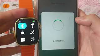 How to Change Wallpaper in Smart Watch VS8 ULTRA [upl. by Wakefield]