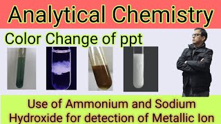 Analytical Chemistry ICSE Class 10  Uses of Ammonium and Sodium Hydroxide  sirtarunrupani [upl. by Groscr]