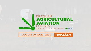 Brazilian Agricultural Aviation Congress amp Mercosur Congress 2024 [upl. by Retepnhoj96]