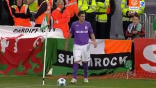 Shamrock Rovers vs Real Madrid  highlights 21072009 [upl. by Anitan]