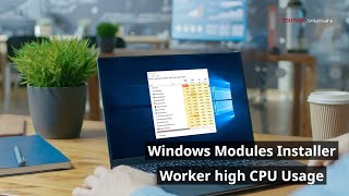 Windows Modules Installer Worker High CPU or DISK usage 7 Solutions 2024 [upl. by Molli365]