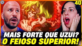 UZUI VS GYUTARO O VERDADEIRO LUA SUPERIOR 6 DEMON SLAYER KIMETSU NO YAIBA EP 40 REACT E ANÁLISE [upl. by Aihsened936]