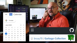 Scheduling in Home Assistant with Garbage Collection integration Google Calendar and sensors [upl. by Nyvar]