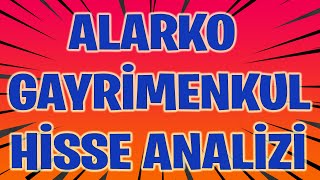 BÄ°ST 100 ALARKO GAYRÄ°MENKUL HÄ°SSE TEKNÄ°K ANALÄ°Z ALGYO HÄ°SSE YORUM [upl. by Lorry]