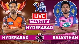 IPL Live Sunrisers Hyderabad vs Rajasthan Royals Live Scores  SRH vs RR Live Scores amp Commentary [upl. by Lain459]