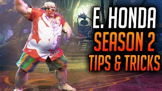 Street Fighter 6 E Honda Season 2 Guide Tips amp Tricks [upl. by Ainegue468]