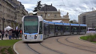 Tramway de Paris  Ligne T3b  Prolongement à Porte Dauphine [upl. by Vance]