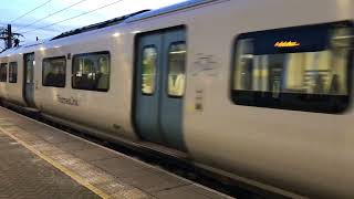 Thameslink Class 700 Departs Finsbury Park for Brighton 160124 [upl. by Lutim521]