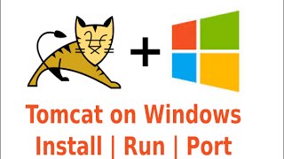 TOMCAT  How to install and run on Windows  Change Port  Run app [upl. by Caldera]