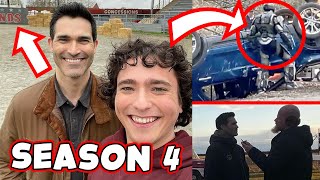 Superman and Lois SERIES FINALE News NEW Season 4 Set Photos and Lex Luthor Reveal [upl. by Yllod]