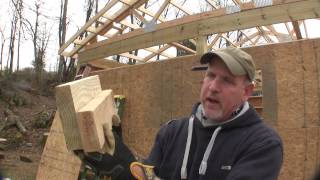 How to Build a Pole Barn Pt 6  Sheeting amp Wrapping [upl. by Acile328]